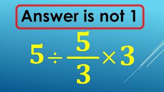 Only 1 in 5 Can Solve This Math Problem!