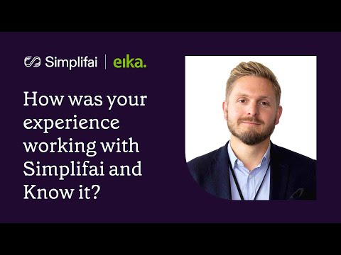 How was your experience working with Simplifai and Knowit?