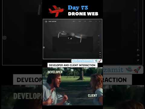 Build a Drone Website in 73 Days! | 100 Day Coding Challenge Day 73"