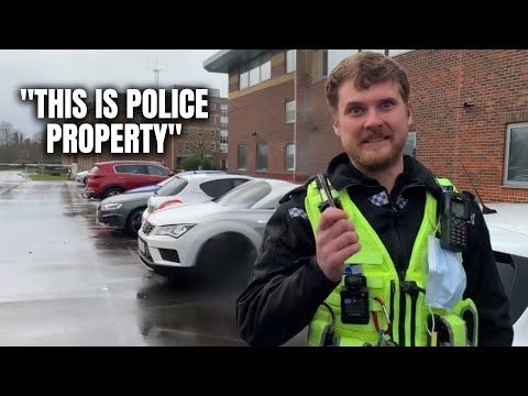 UK Cops Threaten Auditor At HQ… Backfires BADLY After Law Lesson!