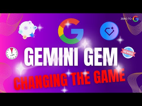 Gemini Gems Explained: How Custom Gems Are Changing the Game for Productivity, Automation & AI Power