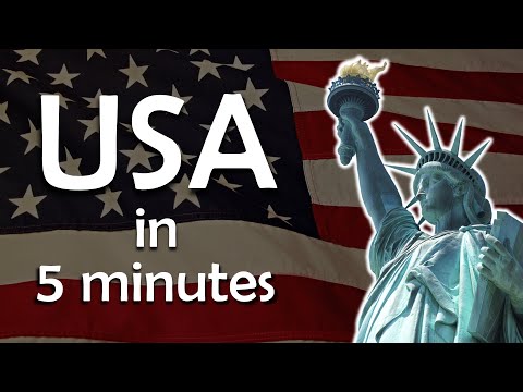 USA in 5 Minutes - Learn About the United States of America Quickly