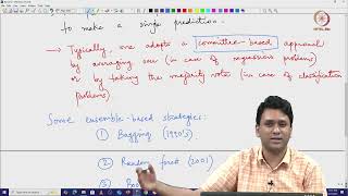 Lec 40 Ensemble Learning