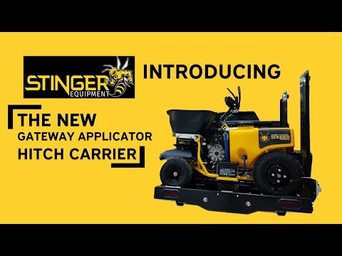 Introducing the "Hitch Carrier" by Stinger Equipment for the Gateway Applicator