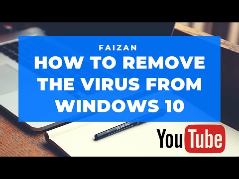 How to remove virus from Windows 10 laptop or Computer |without any Software | Urdu /Hindi