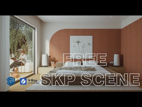 How I Made a Realistic Bedroom Render in SketchUp + V-Ray (Step-by-Step)