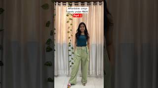 Best Cargo Pants from Flipkart-part 1 #riddhikothari #flipkarthaul #flipkart #cargopants #comfypants