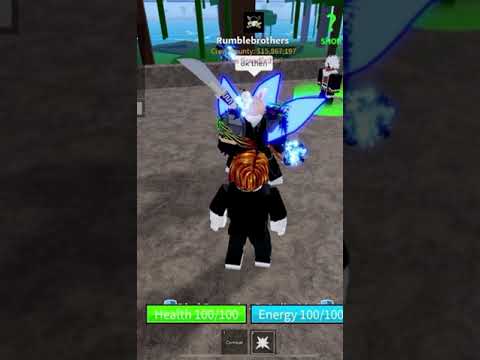 This kitsune guy gave me a fruit in bloxfruits #roblox #bloxfruits #shortsfeed