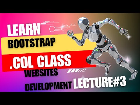 Bootstrap CSS .Col Class Tutorial in Hindi / Urdu #lecture 3#fypシ゚viral #programming #webdeveloper