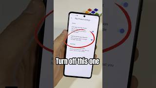 TURN THIS SETTING OFF