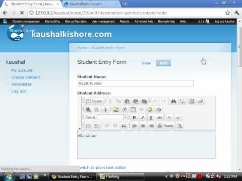 Drupal View Module Part 5