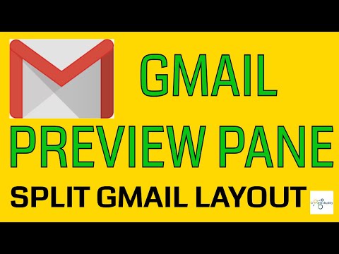 How To Divide GMail Preview Layout with GMail Preview Pane