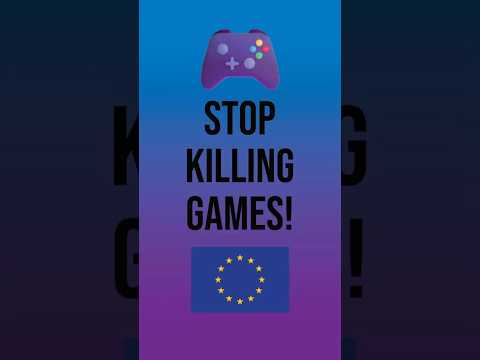 SAVE Your Games! EU Gamers, Fight for Your Digital Library! #stopkillinggames #eu #gamepreservation