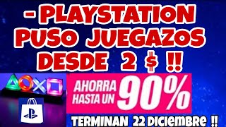 PlayStation has put great games starting at $2 on the PS Store. Discounts up to 90% on PS5 and PS...