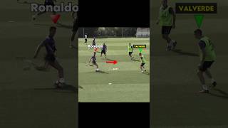 Ronaldo shot vs Valverde shot ☠🤯🔥😱✅ #trending #viral #shorts #football