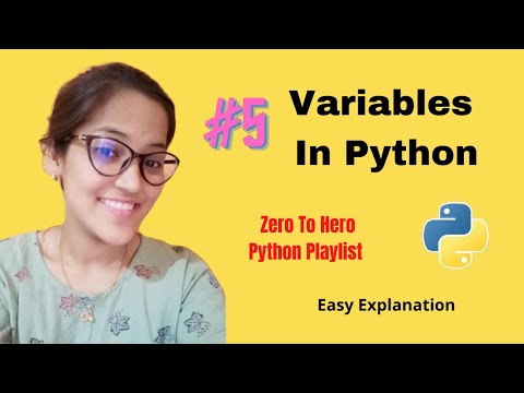 Variables In Python - Python Trends | Learn Python From Basic To Advance #5