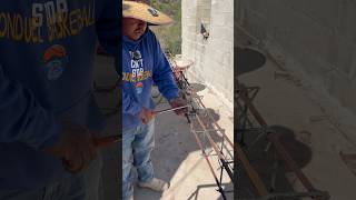 This is how we build castles #work #construction #tutorial #tips