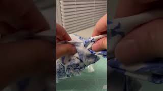 Make a large scrunchie #scrunchies #howto  #scrunchiegang #scrunchielife #sewingtutorial