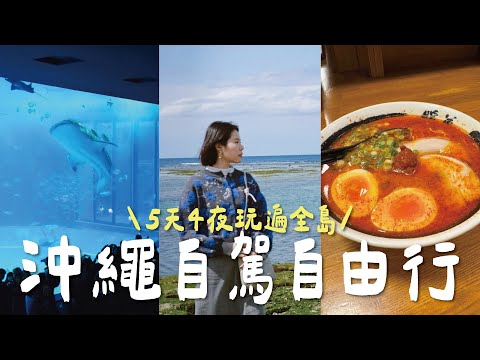 🇯🇵 沖繩自駕自由行！五天四夜玩遍全島，絕美海灘秘境🏖️、巨型鯨鯊🐋、老字號食堂、漁港現撈海鮮吃到飽🦞