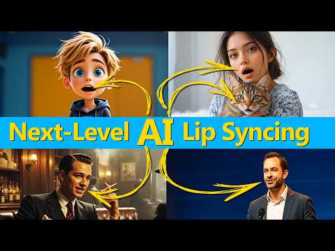 Mind-Blowing AI Lip Sync | All You Need is an Image and Audio!