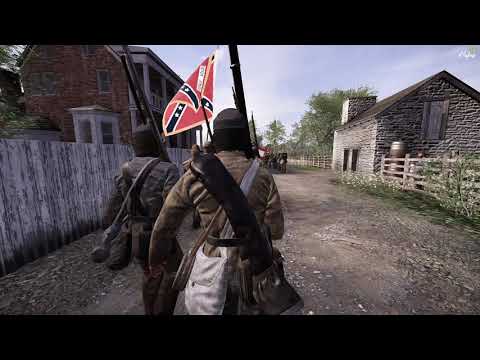 War Of Rights Grand Campaign S4 CSA Parade full (from 6th ALabama)