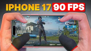 IPHONE 17🔥90 FPS/ PUBGMOBILE Test Gameplay A19 BIONIC!!