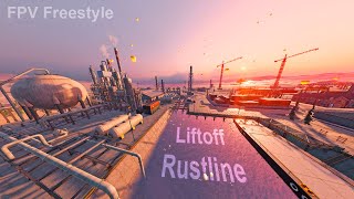 Liftoff Rustline - Cinematic FPV Pilot tries to Freestyle