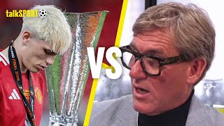 "LITTLE RUNTS!" Simon Jordan RIPS into Garnacho over Europa League final TANTRUM!