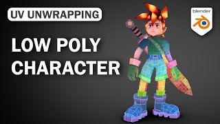 Make a Low Poly Character Part 2 - UV Unwrapping