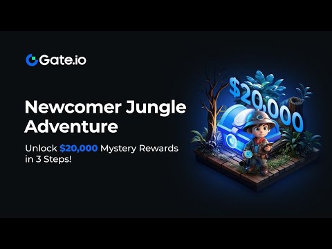 Gate.io Newcomer Jungle Adventure is Now Live! #gateio #Jungle #freeclaim #crypto