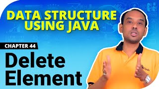 Delete Element - Linked List in Data Structure Using Java - Data Structure Using Java