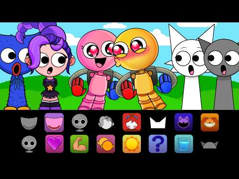 Poppy Playtime THE PLAYER’s GIRLFRIEND in Sprunki Mod! Female Version of Player