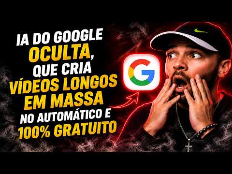 The HIDDEN GOOGLE AI that creates LONG VIDEOS AUTOMATICALLY and is 100% FREE!
