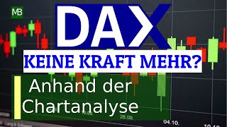 DAX Performance Index - Keine Kraft mehr?