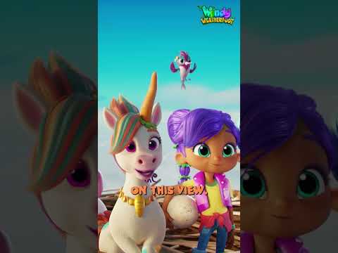 My Friends and I Explore Nature!😊 | Windy Weatherfoot | Adventure Cartoon for Kids