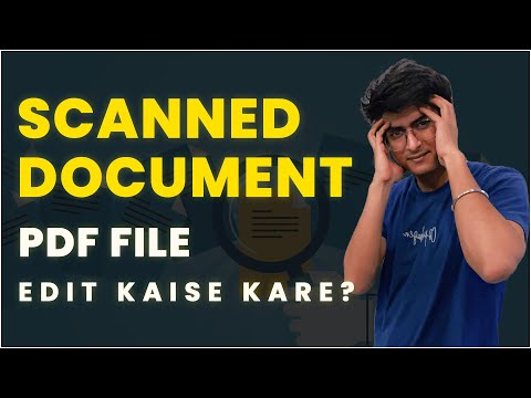 How to Edit Documents | PDF File ko Edit Kaise Kare | Certificates Edit Kaise Kare.