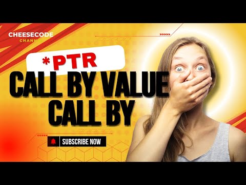 Call By Value & Call By Reference in C in function