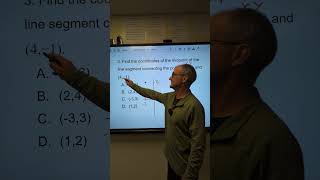 ASVAB Math, Find the Midpoint #asvab #mathproblems