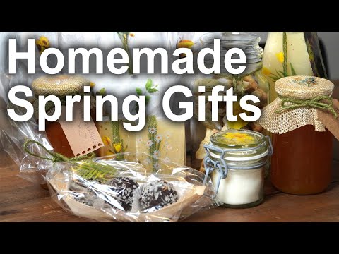 Homemade spring gifts | how to make homemade gifts  | teacher gifts