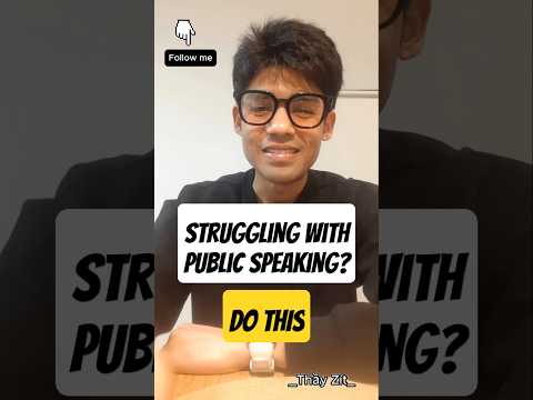 DO THIS & you'll become 10x better in public speaking instantly! #communicationskills #learnenglish