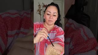 I love mixing my SPF glow, Foundation and glow #Foundation apply with a damp blender!