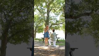 THE PROPOSAL 💍🌅 #proposal #couples #wedding #storytime #couplevlog #engaged #propose #egagement