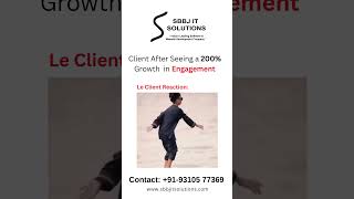 When digital marketing magic hits and the client suddenly turns into a dance star