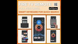Full-featured Fire Stick & Fire TV Remote App  #smartphone #firetv #firestick