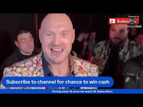 **LIVE*** Tyson Fury vs Oleksandr Usyk Full Fight Live #boxing