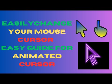 How To Easily Change Your Mouse Cursor | Easy Guide for Animated Cursor