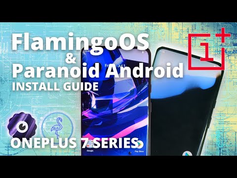 OnePlus 7 Series - How to install FlamingoOS or Paranoid Android ROM (Android 12.1)