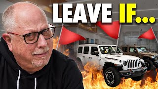 If a Car Dealer Does This, LEAVE IMMEDIATELY | 5 RED FLAGS