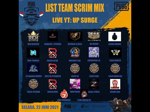 LIVE SCRIM MIX BY UP SURGE