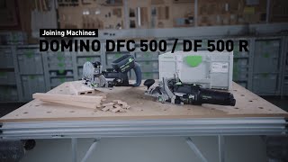 Joining Machines DOMINO DF 500 R / DFC 500 (available from September 2025)